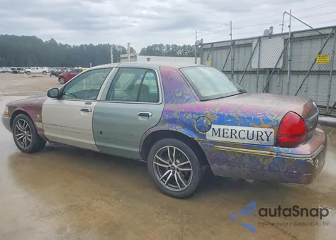 2005 Mercury Grand Marquis Gs z USA, uszkodzony, nr VIN 2MEFM74W75X609700